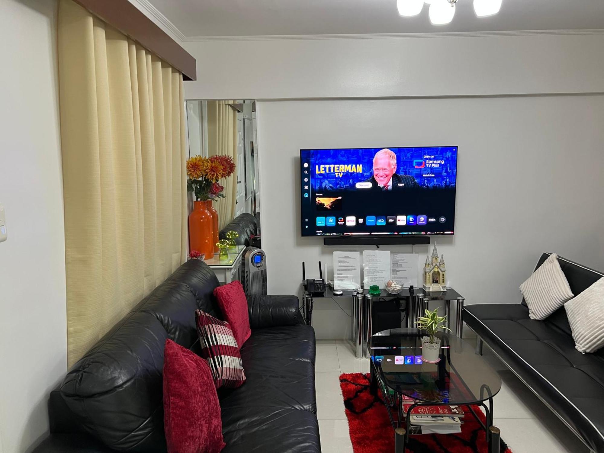 Stunning 2Br Apt, 65 Sq M Netflix At Rosewood Pointe Residences Near Bgc Manila Zewnętrze zdjęcie